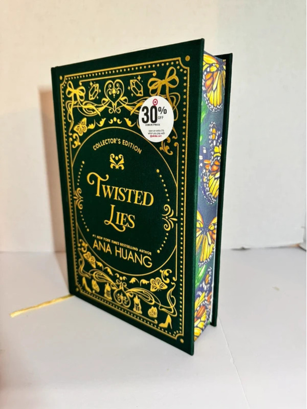 Twisted Lies by Ana Huang Special Collector’s Edition HC w/ Sprayed Edges NWT